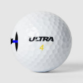 Dunne blauwe lijn - Canada versie Golfballen (Logo)