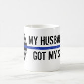 Dunne blauwe lijn, kreeg je zes, politie vrouw Mok (Center)