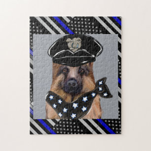 DUNNE BLAUWE LIJN LEGPUZZEL