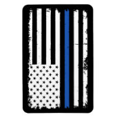 Dunne Blauwe Lijn Magnet voor Auto's & Trucks Magneet (Verticaal)