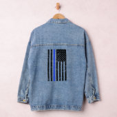 Dunne blauwe lijn - Politieagent - Noodvlag Denim Jacket (Hangar)