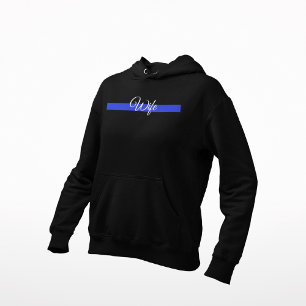Dunne blauwe lijn: Politievrouw Hoodie