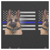 DUNNE BLAUWE LIJN STOF (Close Up)