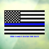 [Dunne blauwe lijn] Terug het blauwe venster van d Raamsticker (Vel 3)