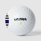 Dunne blauwe lijn vlag (Verenigde Staten) Golfballen (Logo)