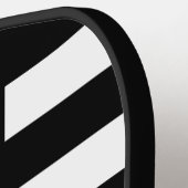 Dunne blauwe lijn vlag (Verenigde Staten) Pickleball Paddle (Links Detail)