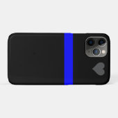 Dunne blauwe lijn - voor degenen die dienen Case-Mate iPhone case (Achterkant (horizontaal))