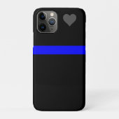 Dunne blauwe lijn - voor degenen die dienen Case-Mate iPhone case (Achterkant)