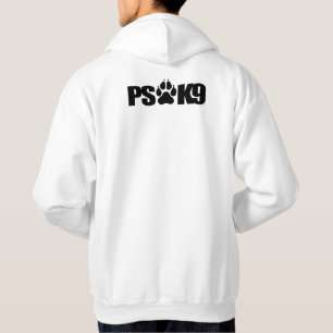 Dunne blauwe lijnopdruk - PS K9 Hoodie