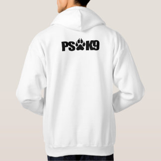 Dunne blauwe lijnopdruk - PS K9 Hoodie
