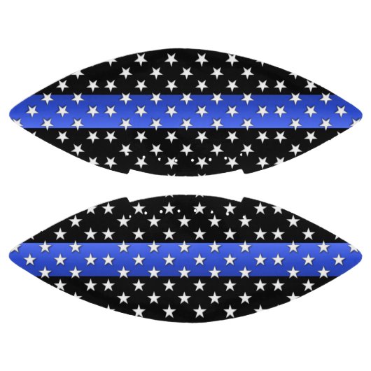 Dunne blauwe lijnsterren american football (Panelen)