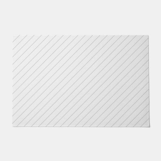 Dunne diagonale lijnen deurmat (Voorkant)