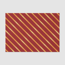 Dunne diagonale strepen met helder goud en metalen tissuepapier