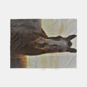 dunne dunne dwerg met kleine ruggengraat fleece deken (Voorkant (Horizontaal))