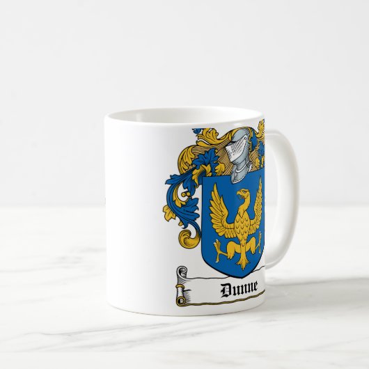Dunne Family Crest Koffiemok (Voorkant rechts)