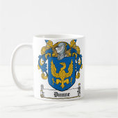 Dunne Family Crest Koffiemok (Links)