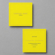 Dunne gouden rand neongeel