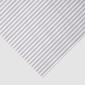 Dunne grijze en witte strepen - Weefpapier Tissuepapier (Detail)