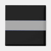 Dunne grijze lijn correctiemanager Magnet (Voorkant)