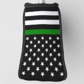 Dunne Groene Lijn Golfheadcover (Draai 90)