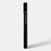 Dunne groene lijn thema vlag | Aangepaste naam Case-Mate iPhone Case (Achterkant / Links)