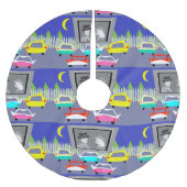 Dunne insteekfilmskirt met kerstboom kerstboom rok (Voorkant)