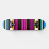 Dunne kleurige strepen - 2 skateboard (Horizontaal)