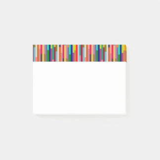 Dunne kleurige strepen post-it® notes