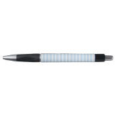 Dunne lichte blauwe strepen pen (Voorkant)