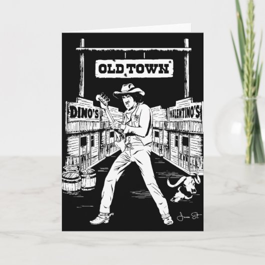 Dunne Lizzy Kaart (Voorkant)