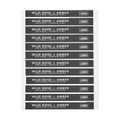 Dunne Logo Label Tamper-proof-zegel (Vel)