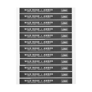 Dunne Logo Label Tamper-proof-zegel