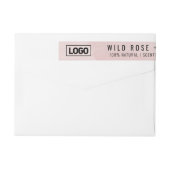 Dunne Logo Label Tamper-proof-zegel (Achterkant)