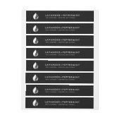 Dunne Logo Label Tamper-proof-zegel (Vel)