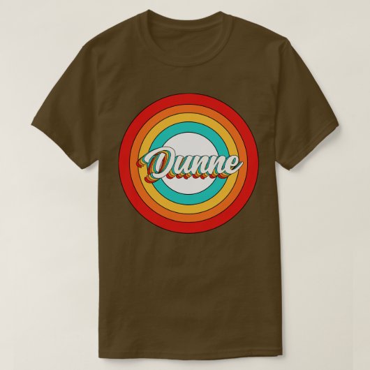 Dunne Naam Shirt  Dunne Circle (Design voorkant)
