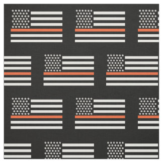 dunne oranje frontlijn emt ems medical flag stof