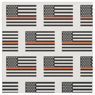 dunne oranje frontlijn emt ems medical flag stof