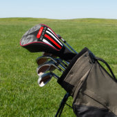 Dunne Rode Lijn, Beste Papa, Foto, Monogram, Vlag Golfheadcover (Insitu)