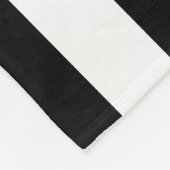 Dunne rode lijn brandweervrouw Vlag monogram Med. Fleece Deken (Hoek)