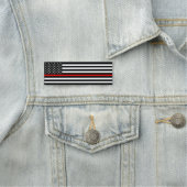 Dunne rode lijn naamplaatje (In situ)