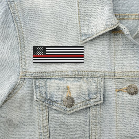 Dunne rode lijn naamplaatje (In situ)