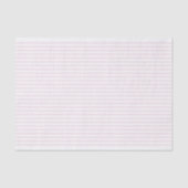 Dunne roze en witte strepen - Weefpapier Tissuepapier (Voorkant)