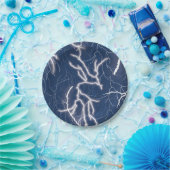 Dunne Storm weerstand met dunne laag Papieren Bordje (Feest)