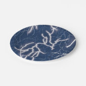 Dunne Storm weerstand met dunne laag Papieren Bordje (Gekanteld)