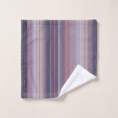 Dunne strepen, kuit, maaier, zwart roze bad handdoek (Wasdoekje)
