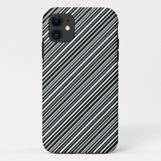 dunne strepen patroon Case-Mate iPhone case (Achterkant)