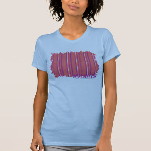 Dunne strepen Roze 2 T-shirt