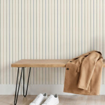 Dunne verticale streeppatroon Boho neutraal aardse