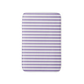 Dunne verticale strepes striped Lavender Badmat (Voorkant Verticaal)