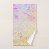 Dunne vierkanten bad handdoek (Handdoek)
